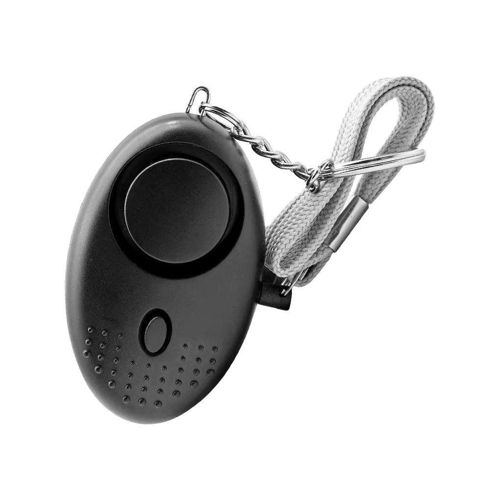 Alarm Keychain Safety Personal Keyring Emergency Portable Pocket Warning Sound Equipment Children Elderly Purple