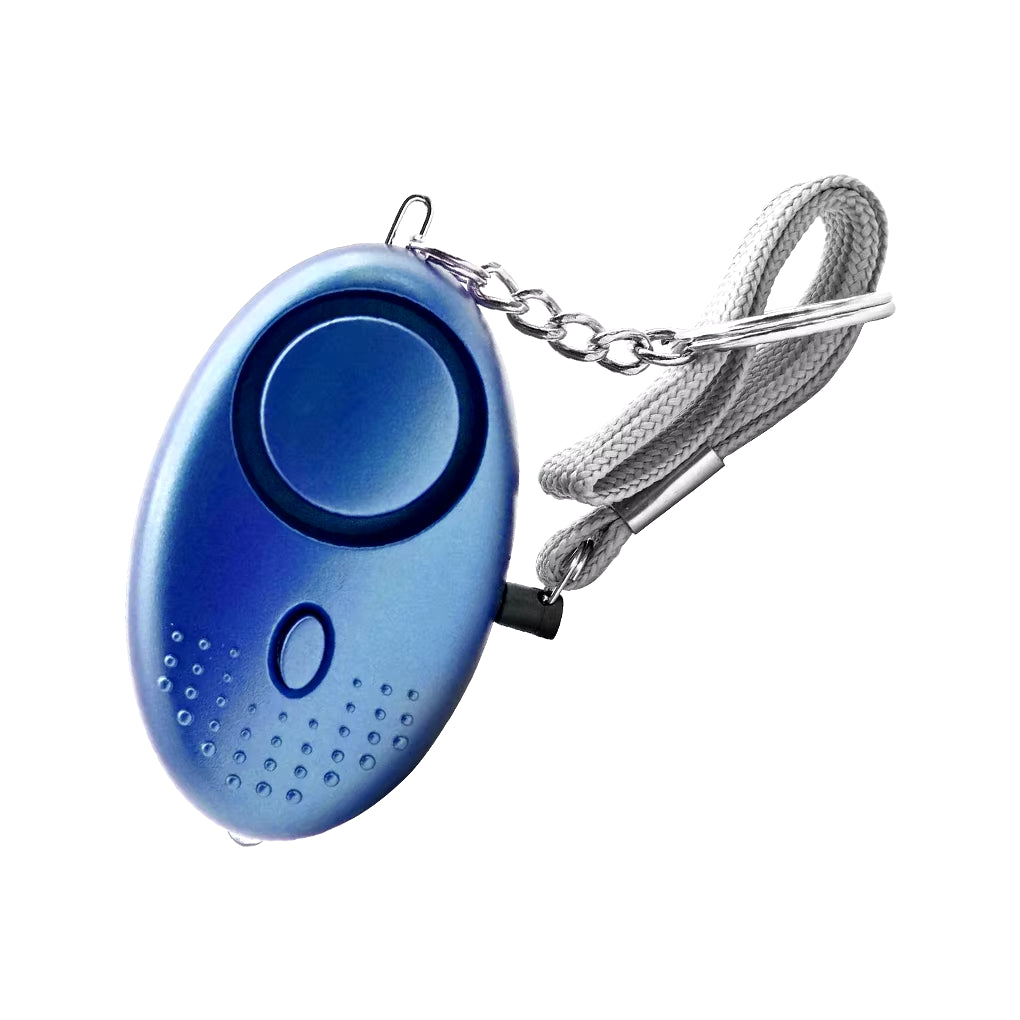 Alarm Keychain Safety Personal Keyring Emergency Portable Pocket Warning Sound Equipment Children Elderly Purple